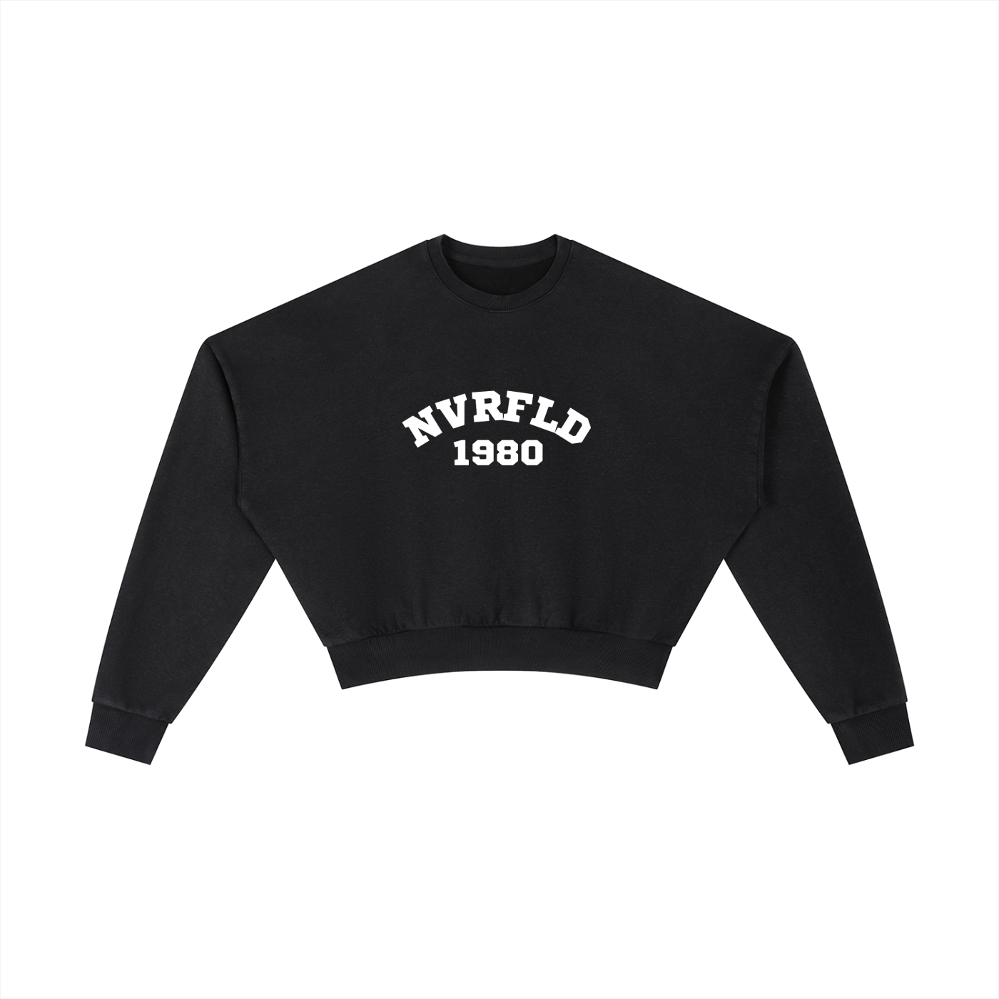 Vintage Washed Cropped Sweatshirt