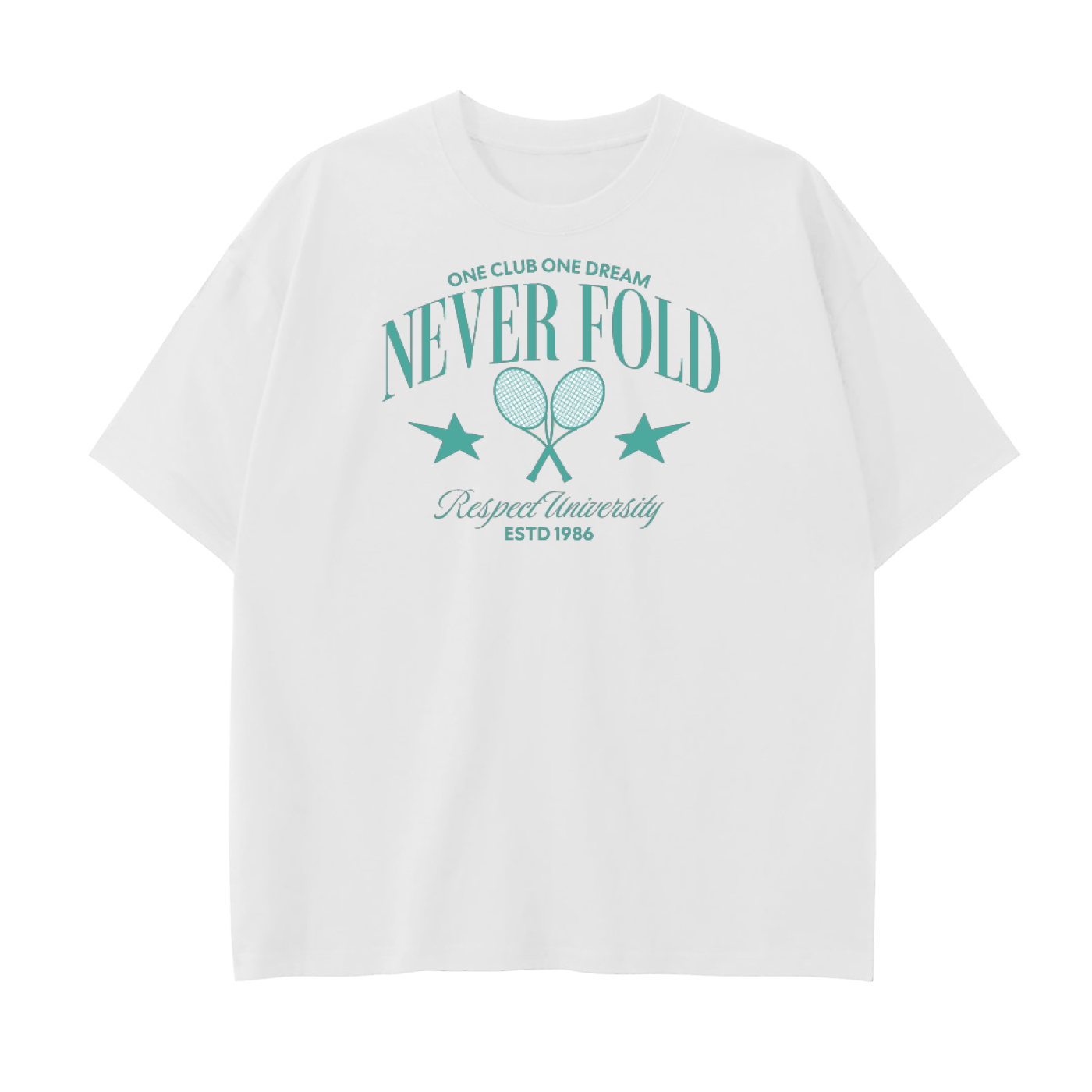 Drop Shoulder Cotton T-Shirt